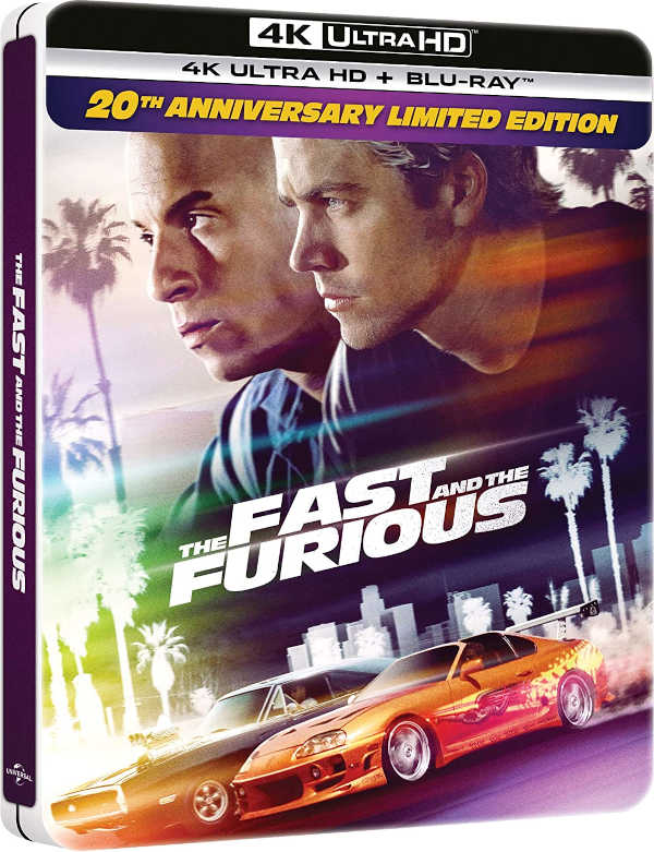 Fast & Furious 20° Anniversario 4K Steelbook Edition