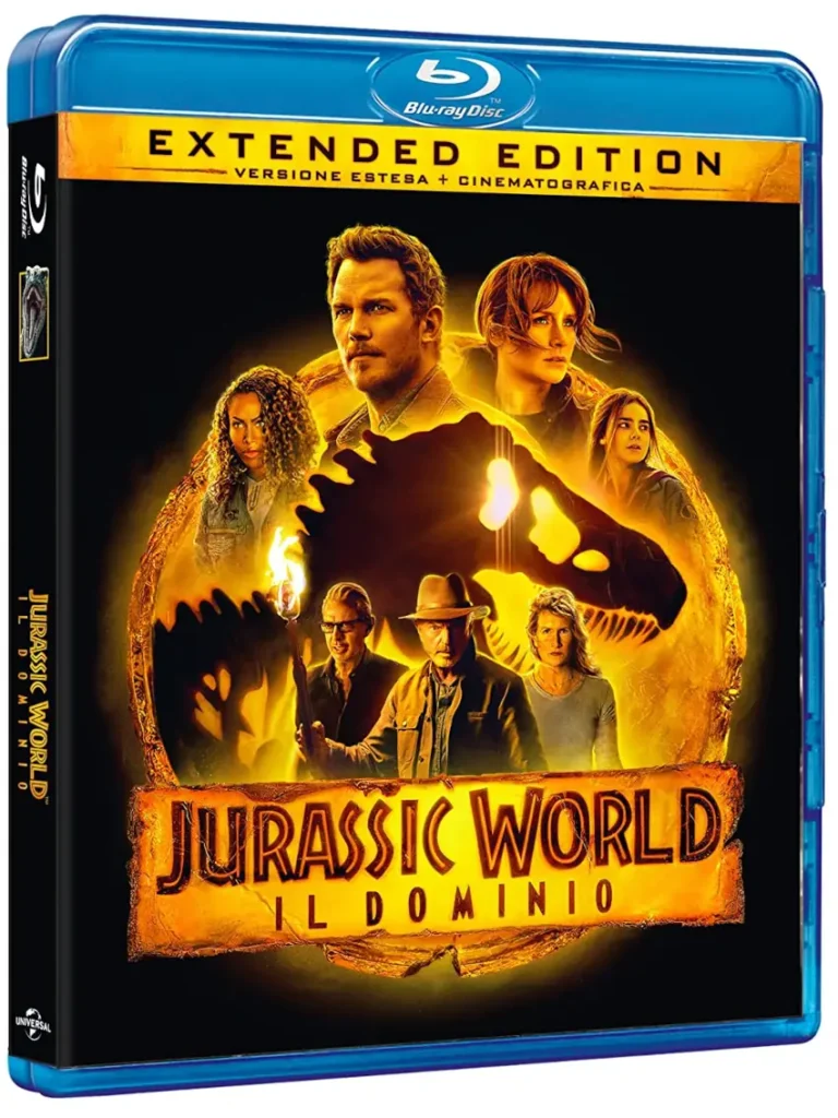 Cover Blu-Ray Jurassic World - Il dominio.